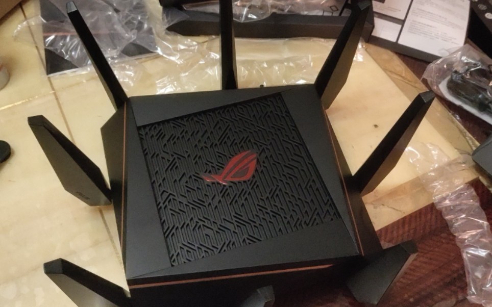【双十一外设大开箱】华硕gt-ac5300rog八爪鱼路由器