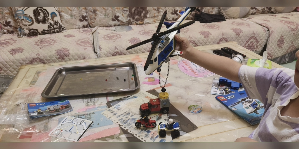 一个小时完成乐高60243警察追击