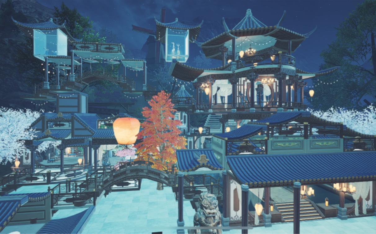 黎明觉醒古风建筑复刻