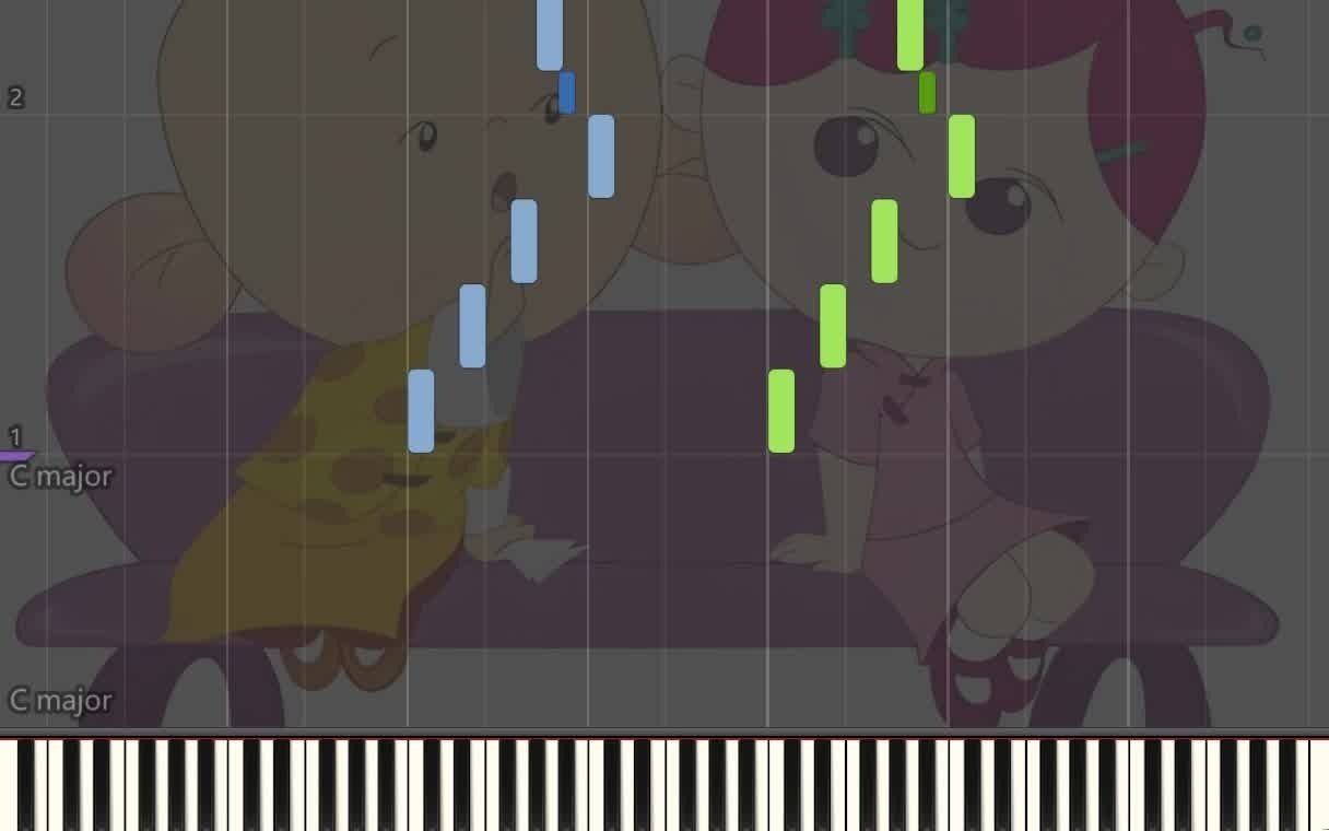 【附钢琴谱】大耳朵图图钢琴谱 大耳朵图图简谱 大耳朵图图钢琴教学教