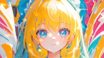 ai绘画|春日明媚的粉彩风格ai 绘画教程