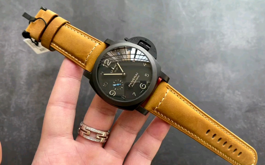 新品 沛纳海pam1441 蓝色小秒