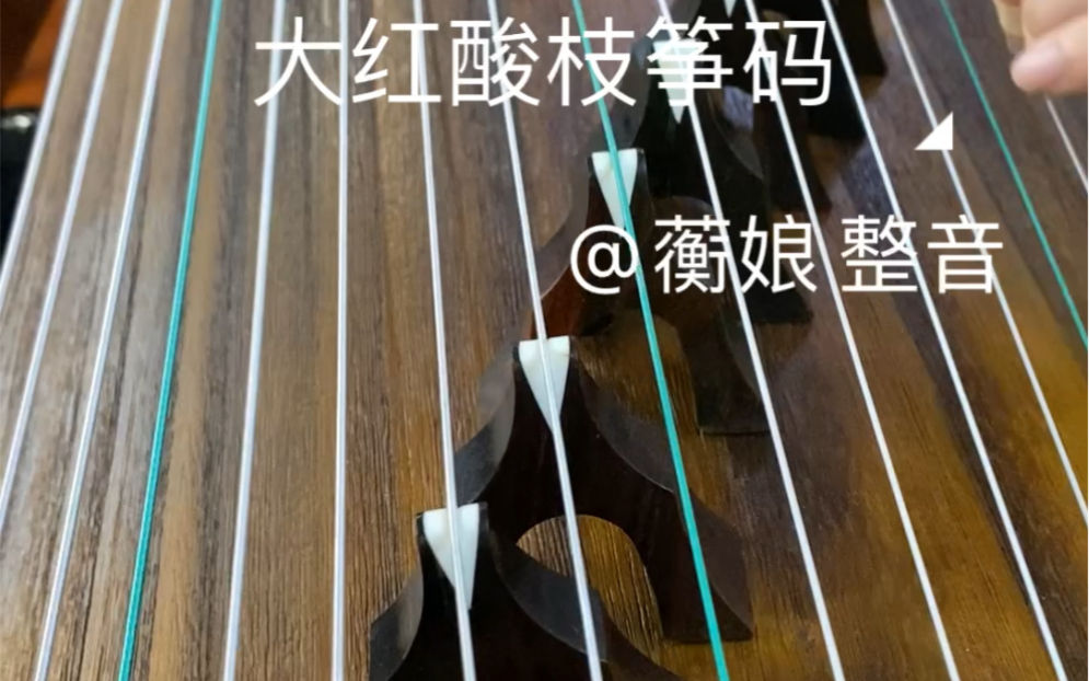 【古筝整音】特配码 | 同一台古筝使用不同的琴码对比哔哩哔哩bilibili