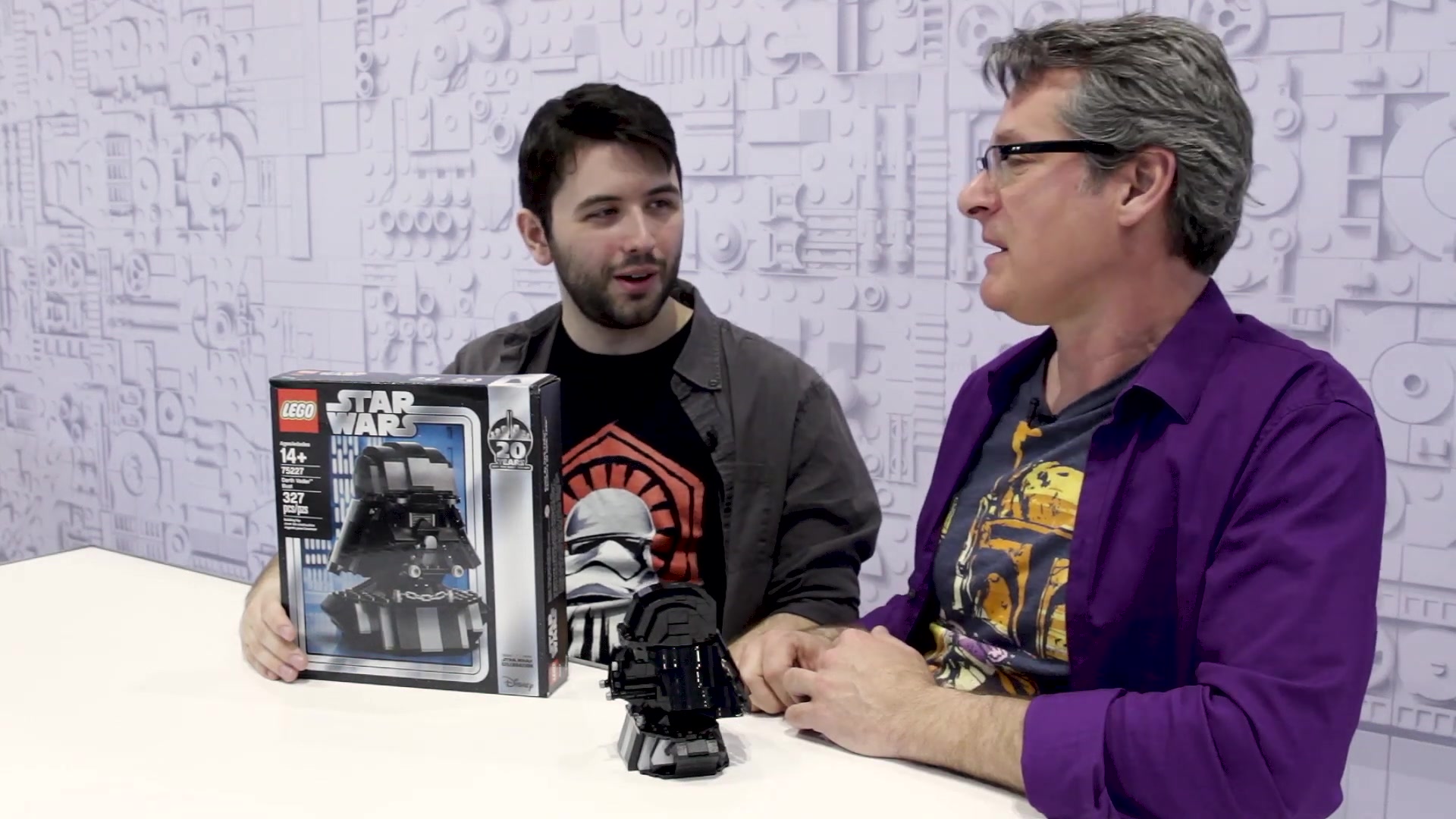 乐高星球大战darth vader bust 75227 - 采访模特设计师erik_哔哩哔哩