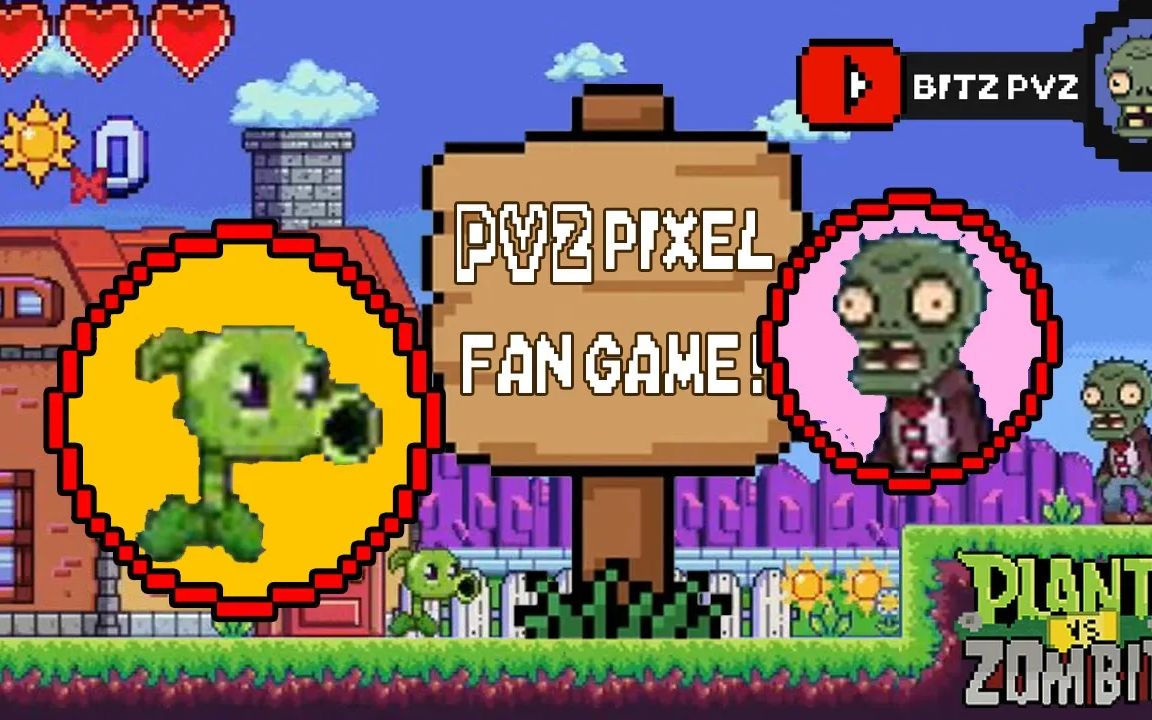 像素植物VS僵尸  PVZ Bitz的冒险平台游戏玩法(即将PVZ粉丝游戏)网络游戏热门视频