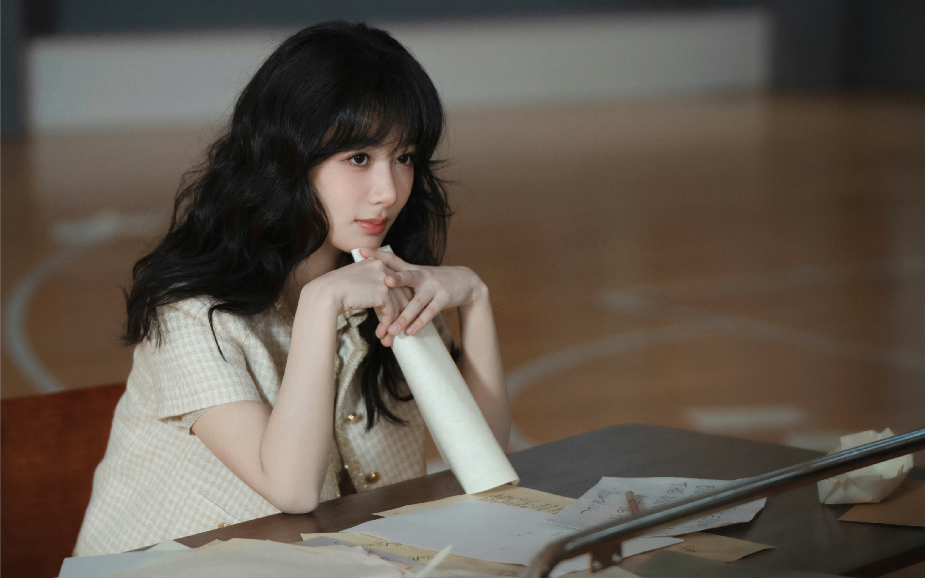 杨紫#glass十一月刊封面#杨紫学院元气感大片#杨紫女高即视感#年少的