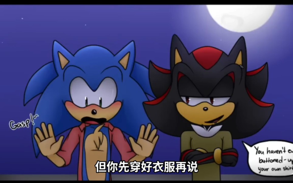 sonic college life 5 古早瑪麗蘇黑青同人漫配 索尼克的大學生活五 