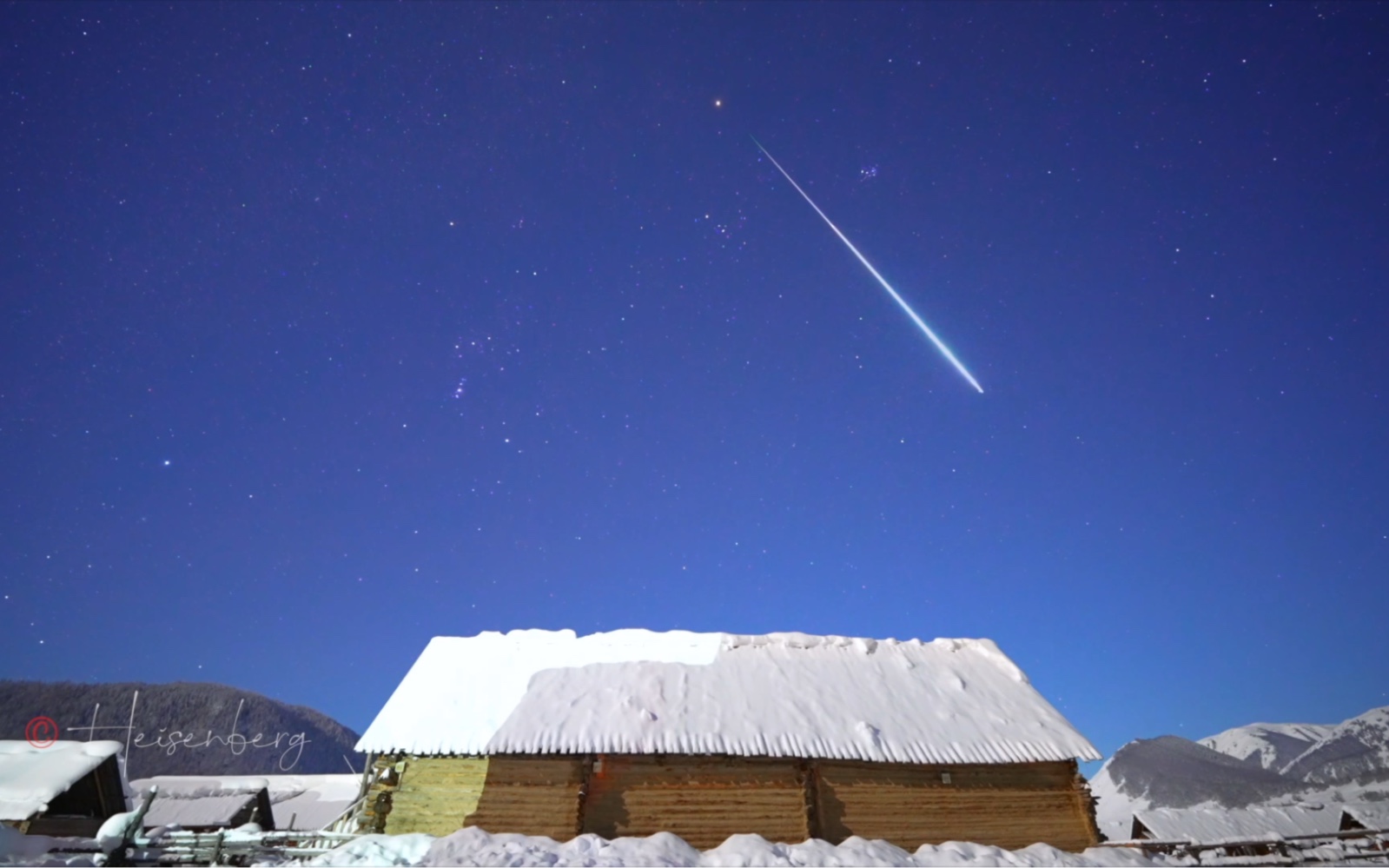 12月14日,法厄同之礼双子座流星雨如期而至哔哩哔哩bilibili