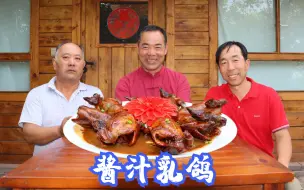 Tải video: 俗话说一鸽顶九鸡，今天8只鸽子一锅酱焖，这味道果然名不虚传