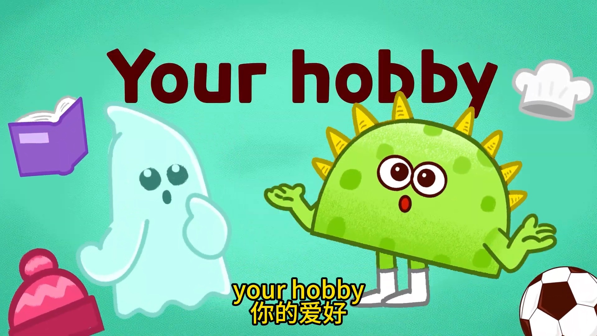 词汇补充:爱好歌曲 your hobby song哔哩哔哩bilibili