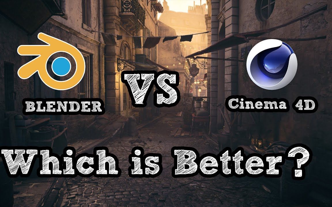 【入门必看】Blender和C4D到底哪个更好?哔哩哔哩bilibili