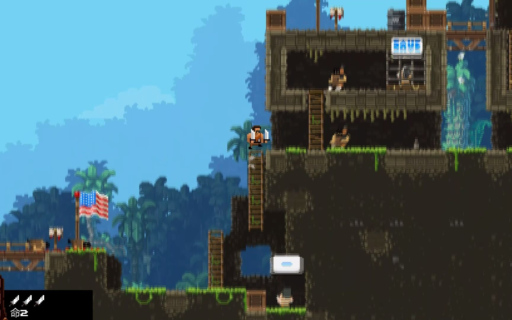 [图]【broforce】一堆电影角色的射击游戏！