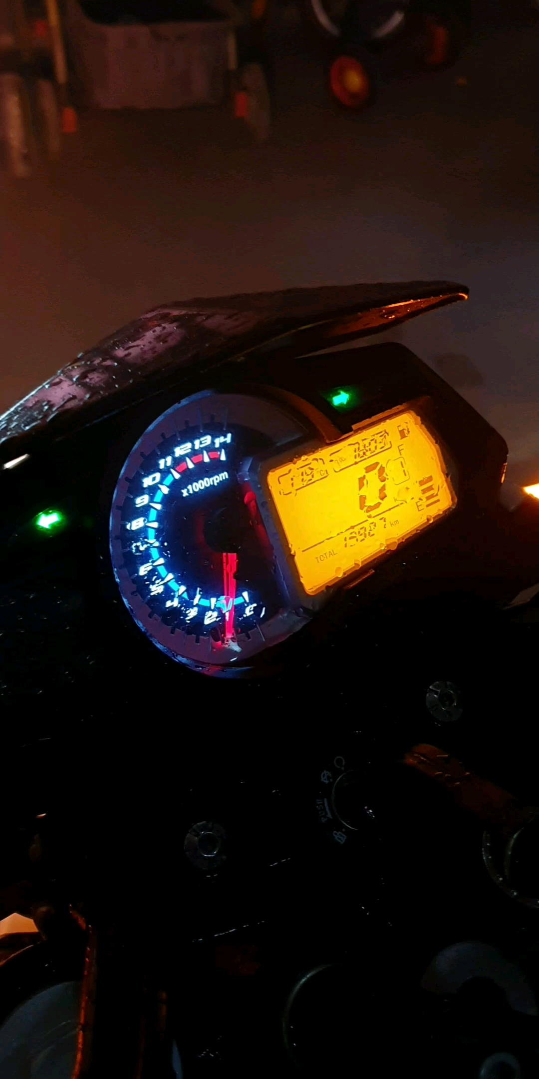 黄龙300,仪表盘异常,到我手里就多灾多