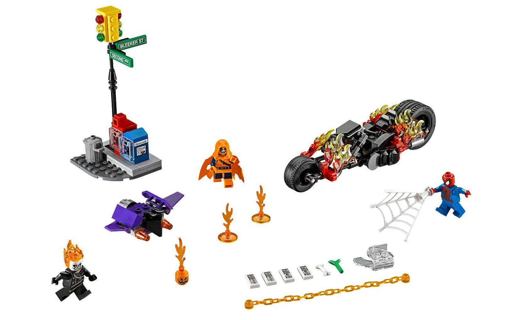 乐高 lego 76058 超级英雄 蜘蛛侠幽灵死灵战车 2016速拼评测