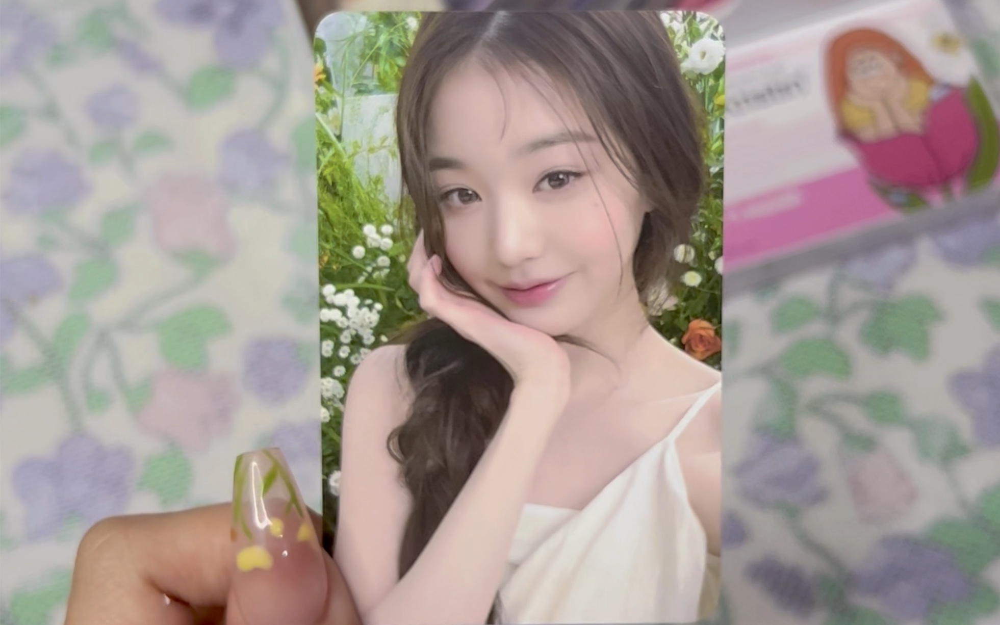 开箱记录61春天春天的铃兰圆|张元英绝美代言卡