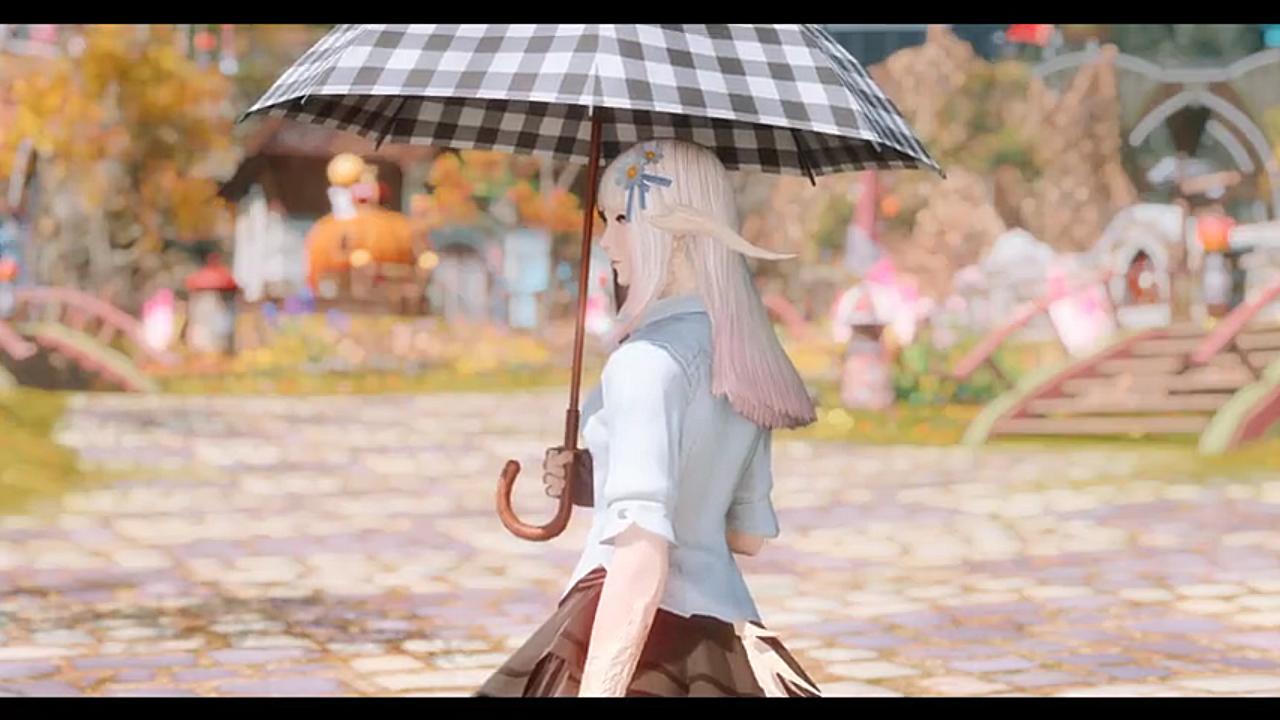 【FF14】5.21-5.35所有伞的展示和获取途径_哔哩哔哩_bilibili