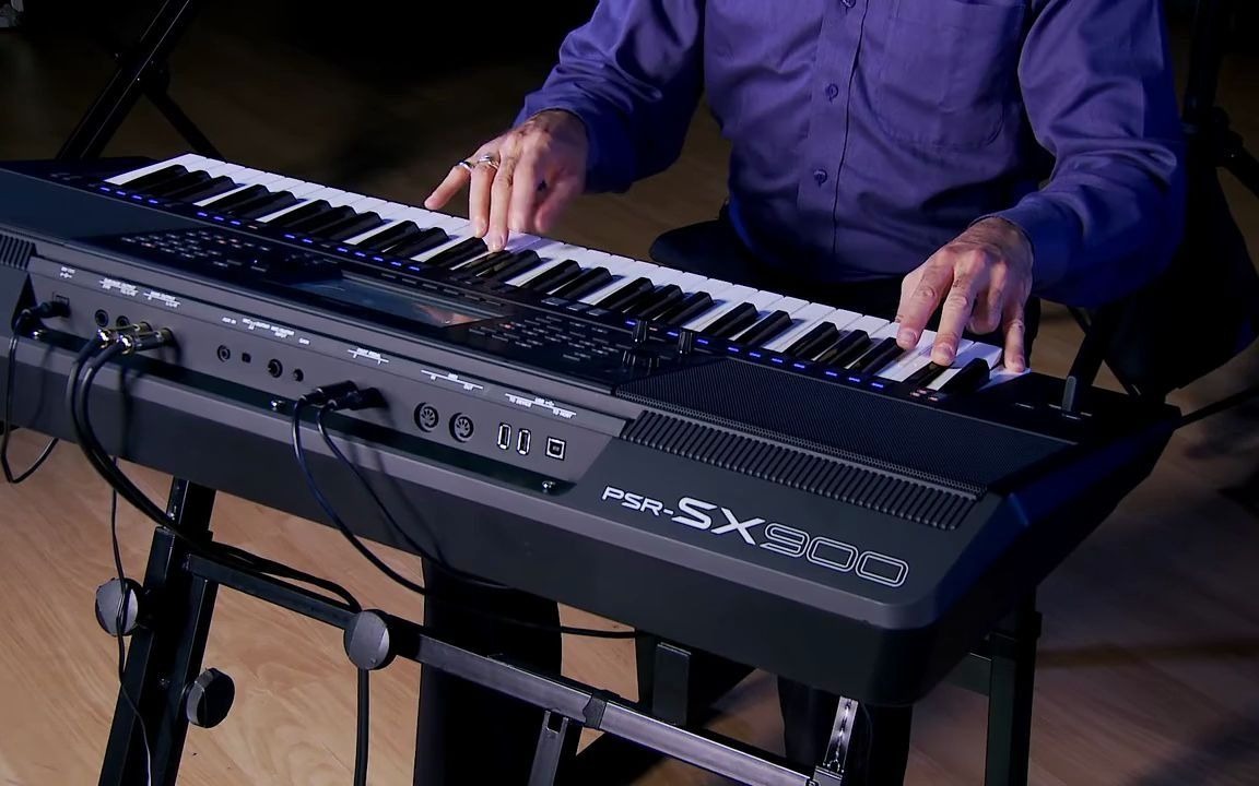 雅马哈数码音乐工作站psr-sx900电子琴音色试听