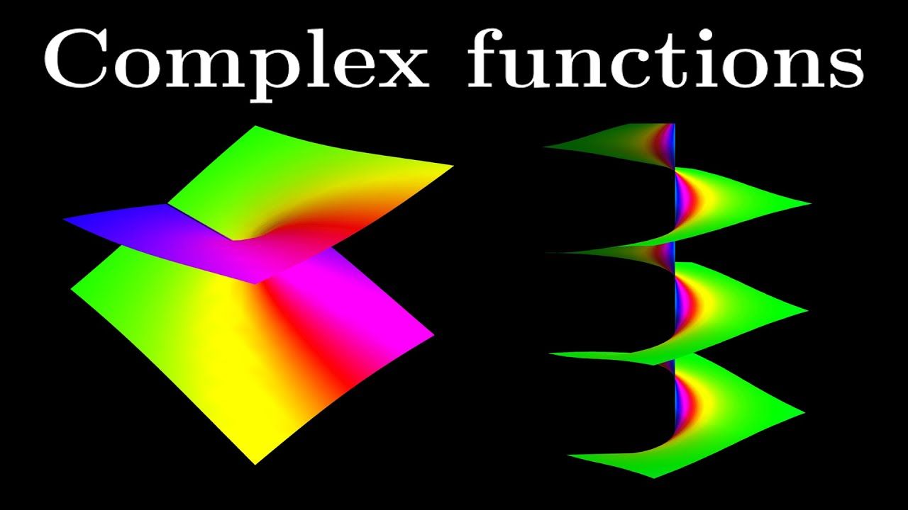 复分析的本质  4 复变函数是什么样的?哔哩哔哩bilibili
