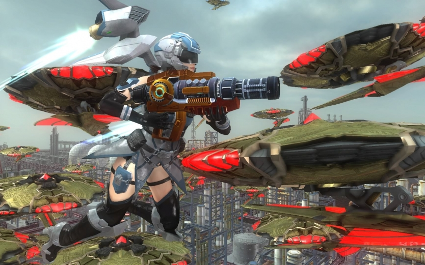 【地球防卫军5】【edf5】飞翼潜行兵(wingdiver)hard难度开荒实况