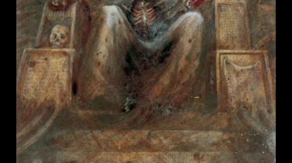 帝皇拖着残破的身体坐上了黄金王座