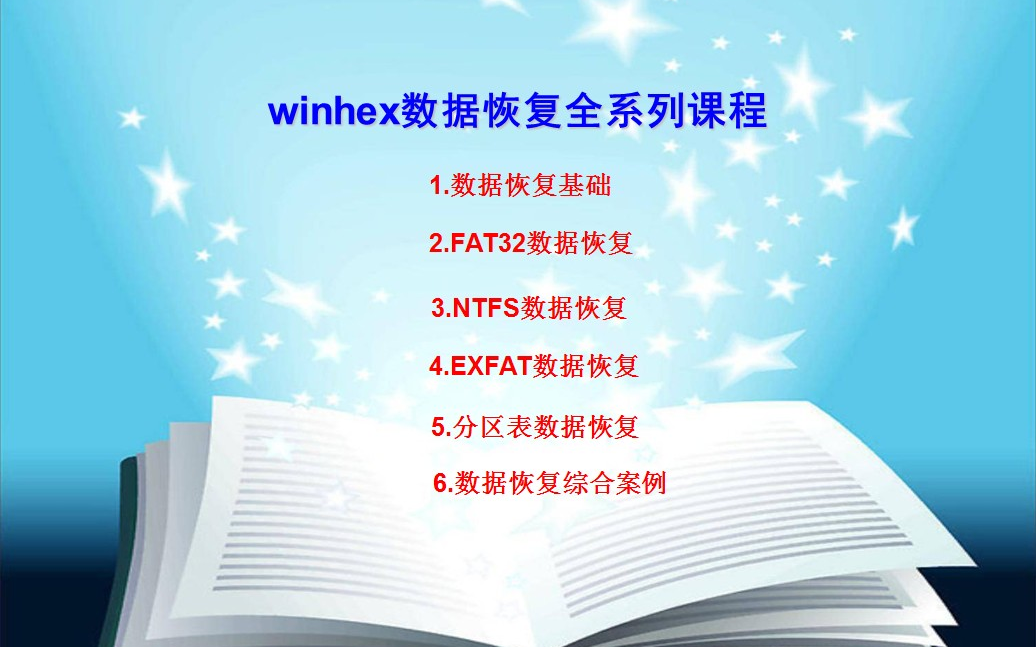 winhex数据恢复教学 分区表数据恢复篇 <完结>哔哩哔哩bilibili