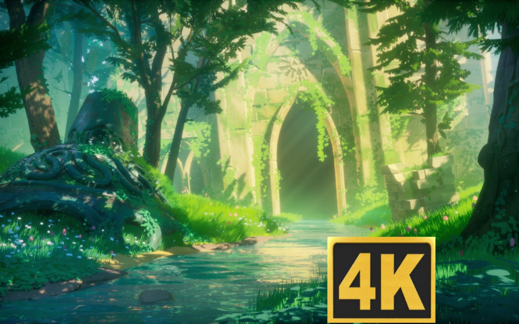 (塞尔达传说之旷野之息)宁静后的海拉鲁风景观光