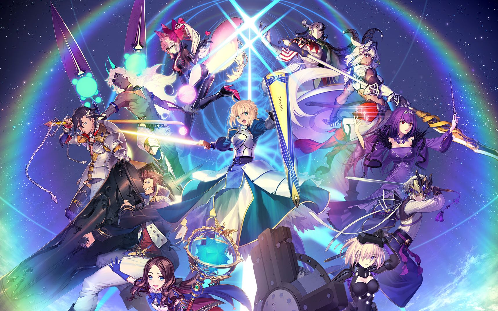 fategrandorderlostbeltno3中国章秦国新从者宝具动画演示