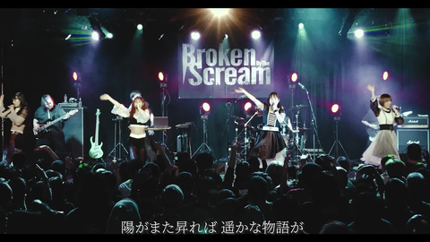 Broken By The Scream「七色スクランブル」「KI・RA・I !!」Live in