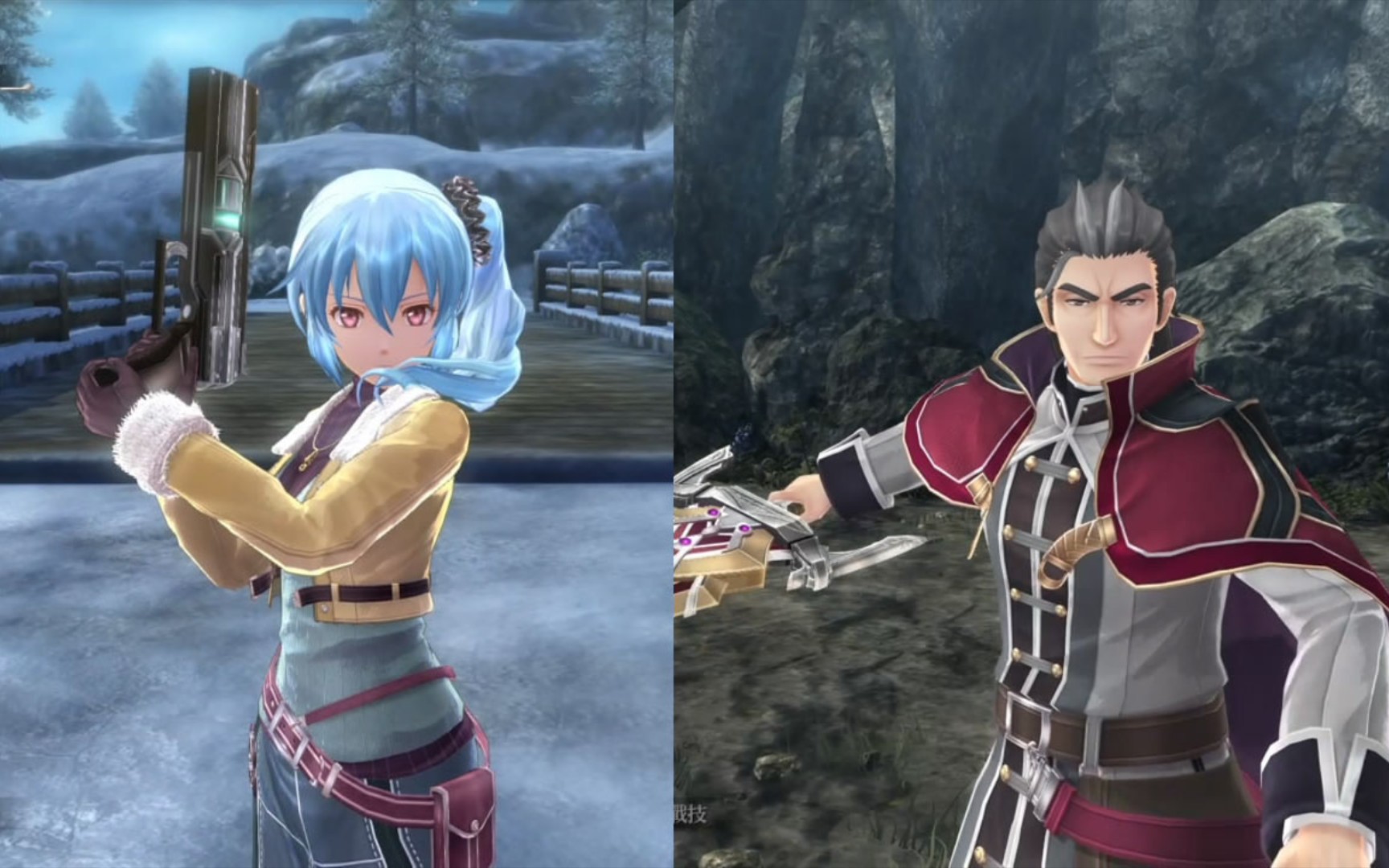 【战斗】创之轨迹 《冰女》克蕾雅&《雷神》玛堤乌斯 三连战 深渊难度