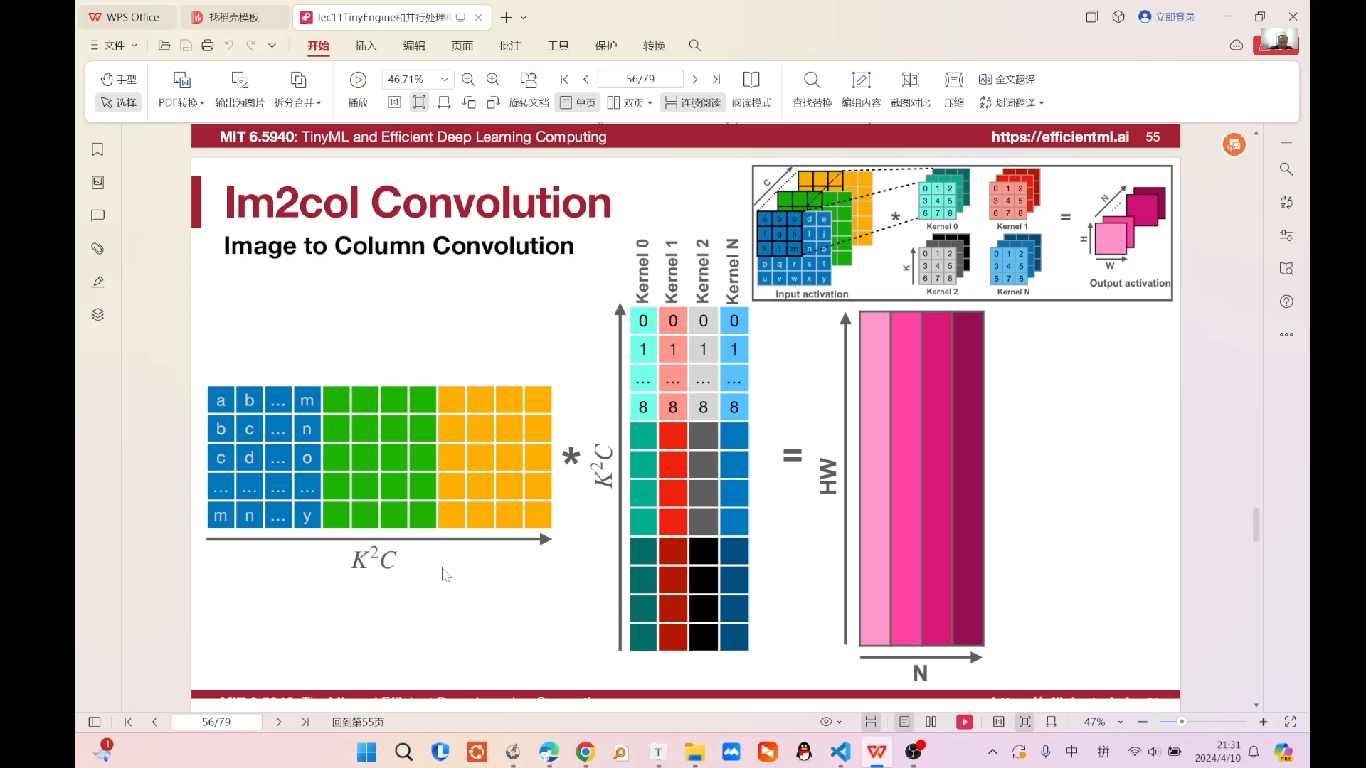 8.2并行计算与推理优化——推理优化的4种技巧:Im2Col/Inplace DWConv/NHWC与NCHW/Winograd Conv哔哩哔哩bilibili