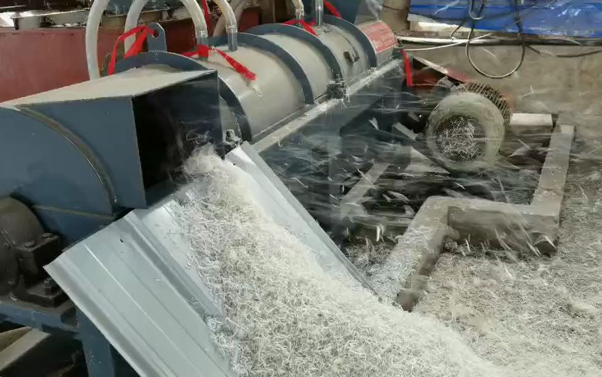 纸塑分离机纸塑分离现场分享!