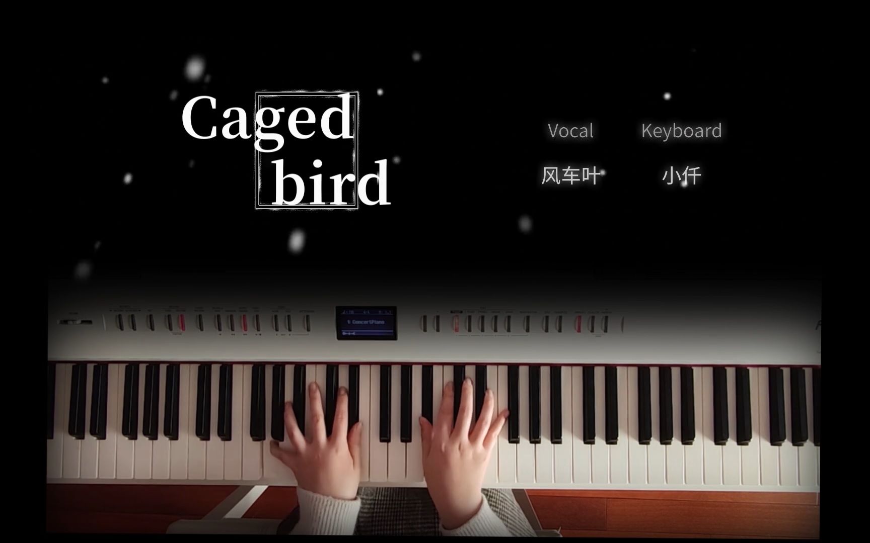 [图]爷青回!!!天使怪盗 Caged Bird~男声/钢琴治愈系翻唱-【Empy音乐第一弹】