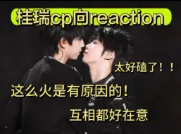 Download Video: 【桂瑞cp向reaction】||这对cp这么火是有原因的！