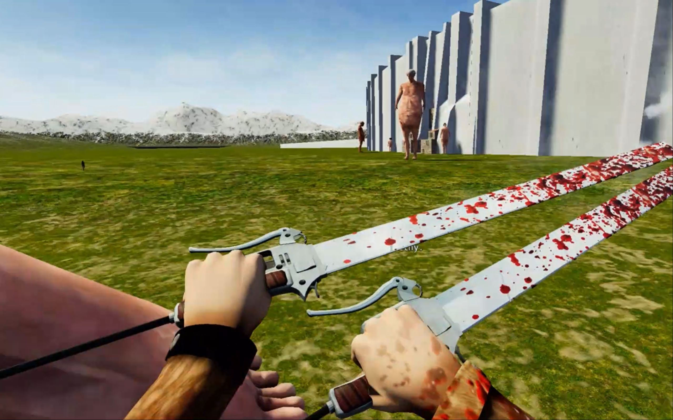 在进击的巨人vr使用兵长正反手握刀法