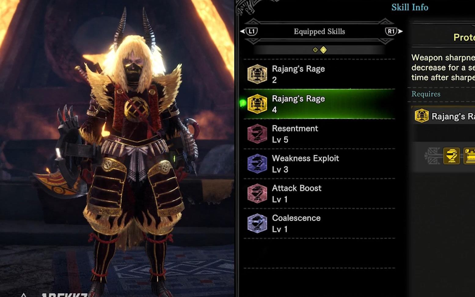 怪物猎人世界冰原dlc金狮子装备赏析