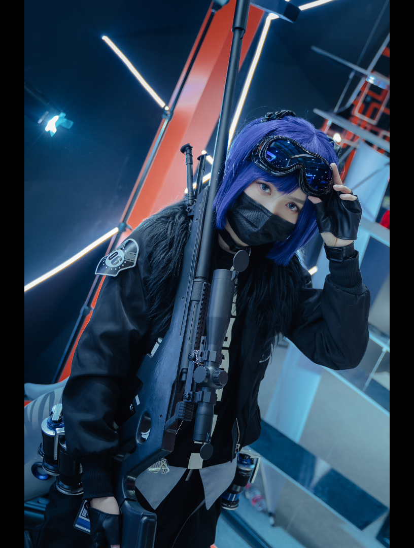 [明日方舟cos]安哲拉 小海络