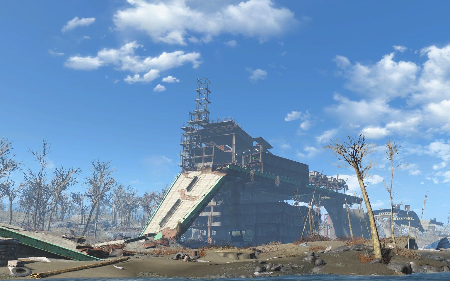 辐射4芬奇农场大改造12层高的赌场大酒店