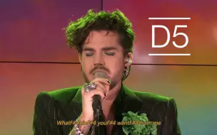 Tải video: 进来欣赏顶级唱功！【Adam Lambert】-《Whataya Want From Me》Live音高测量+无伴奏人声版