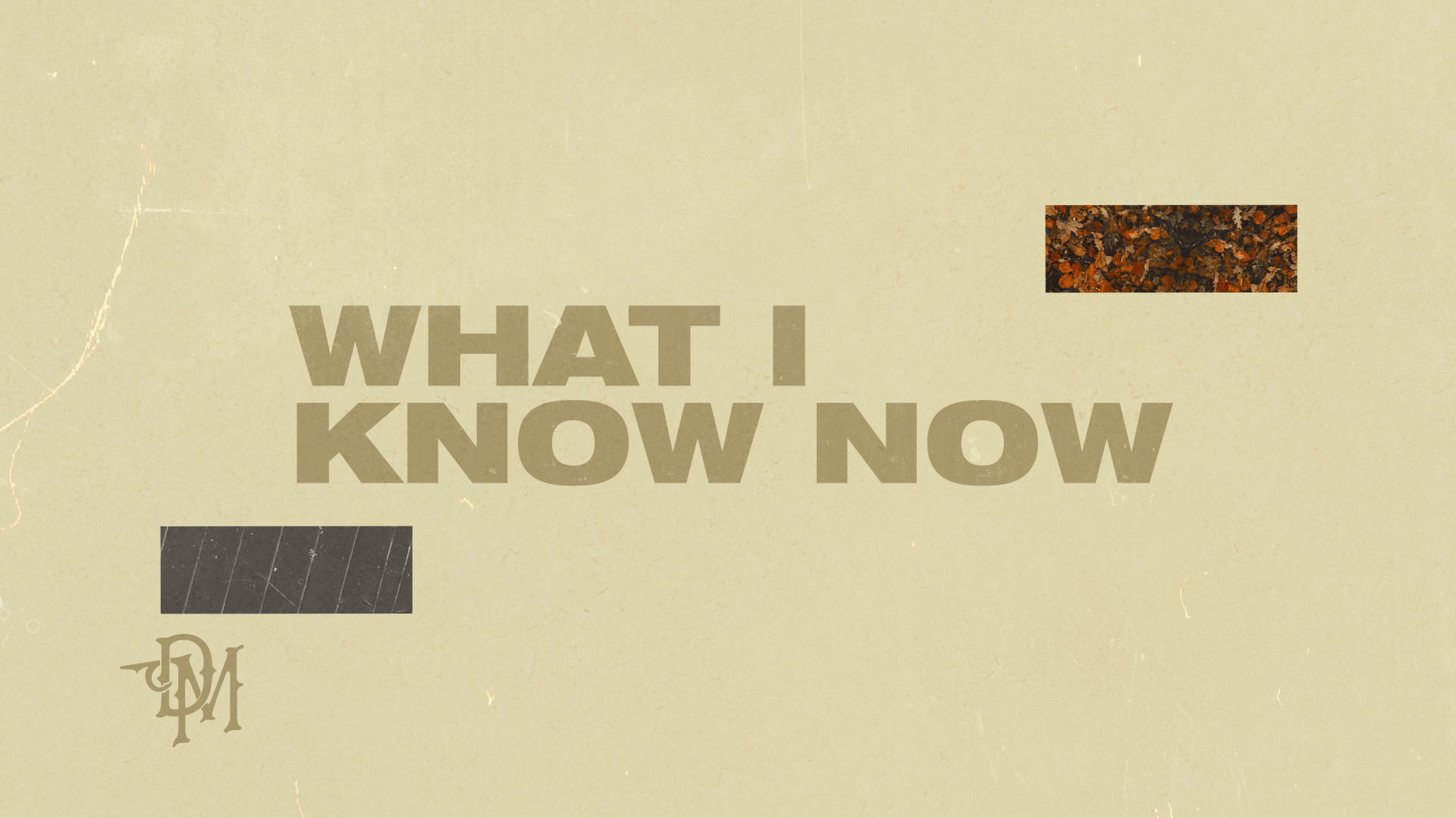 [图]Dylan Marlowe「What I Know Now (Official Lyric Video)」