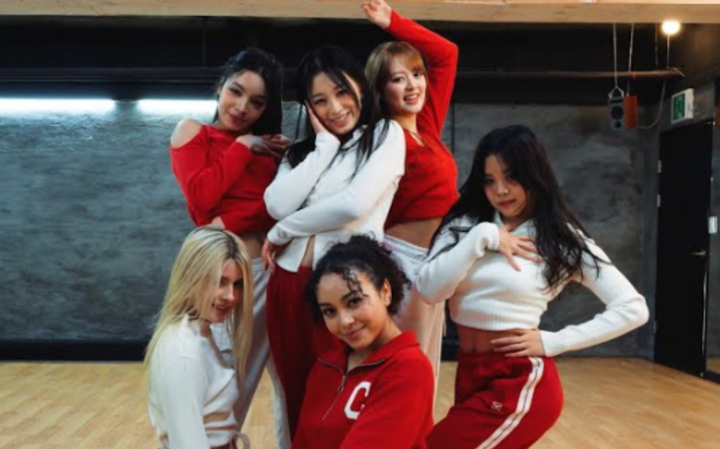 jyp美国女团vcha出道曲《girls of the year》运镜版练习室公开!