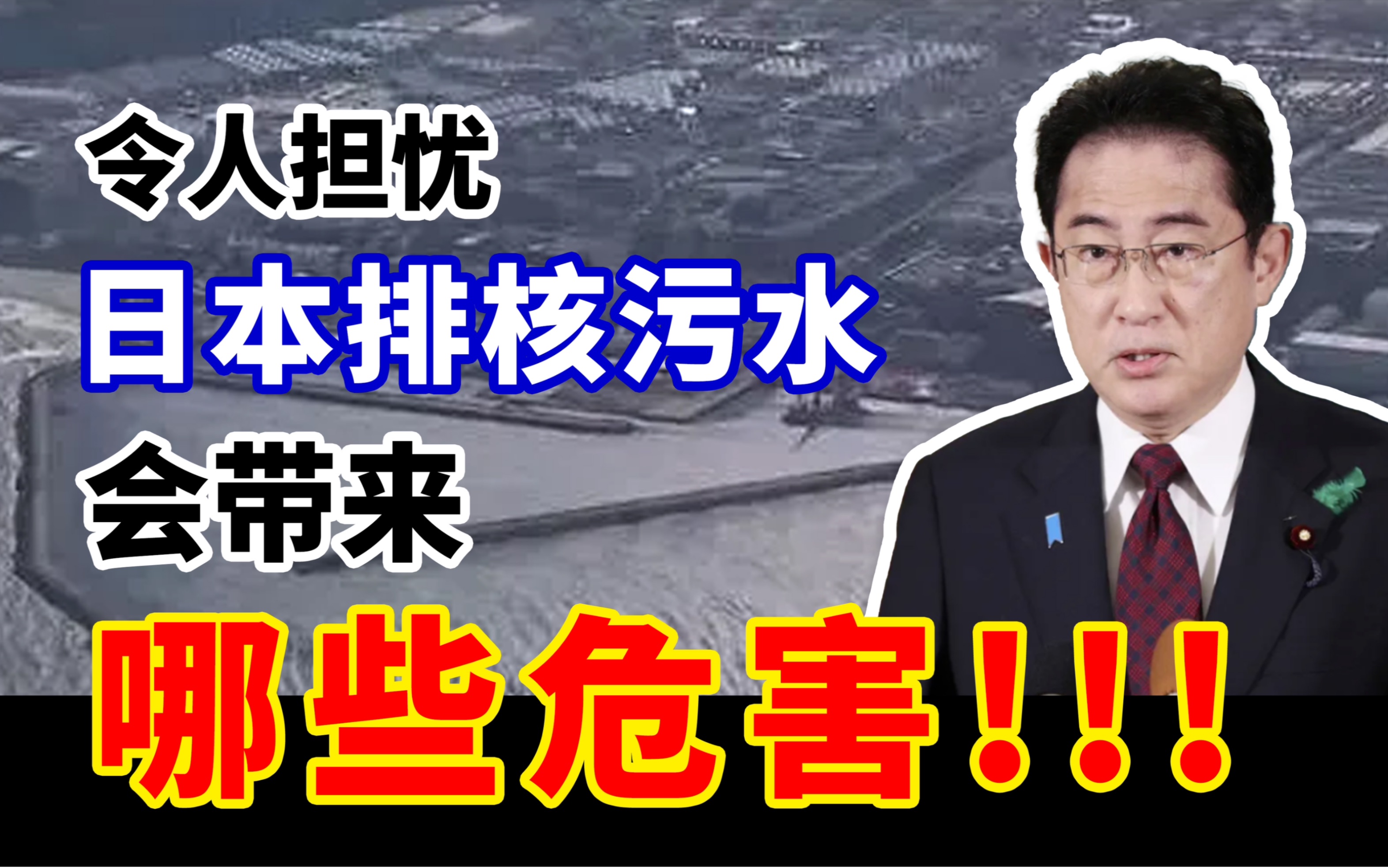 日本排放核污水带来的危害!#日本排放核污水#核辐射的危害