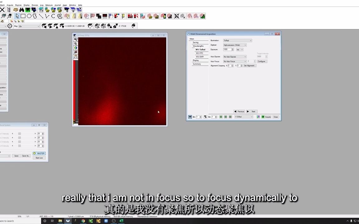 显微镜图像采集软件Metamorph  图像窗口显示优化1【双语字幕丨转载】哔哩哔哩bilibili