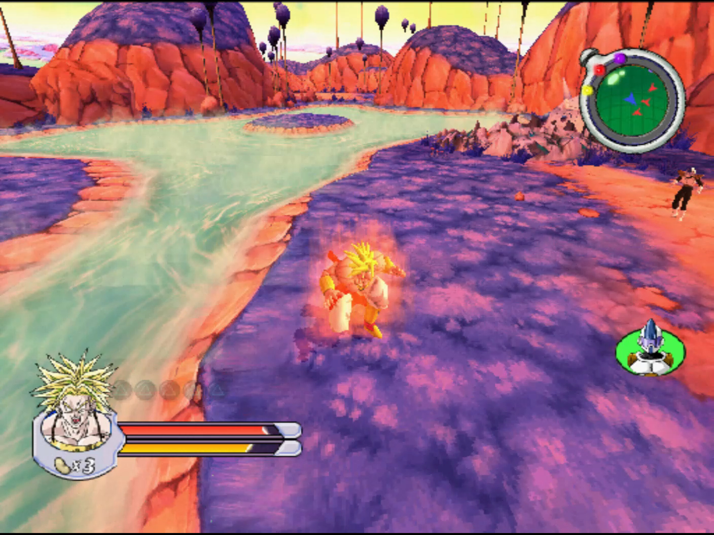 ps2游戏 龙珠z传奇 基纽特战队