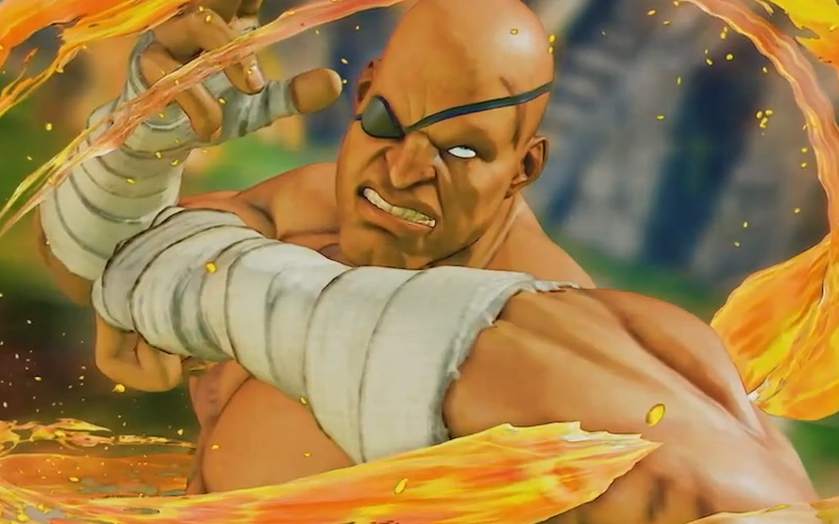 【菠萝电竞】街霸5新角色"泰王"沙加特 sagat 预告