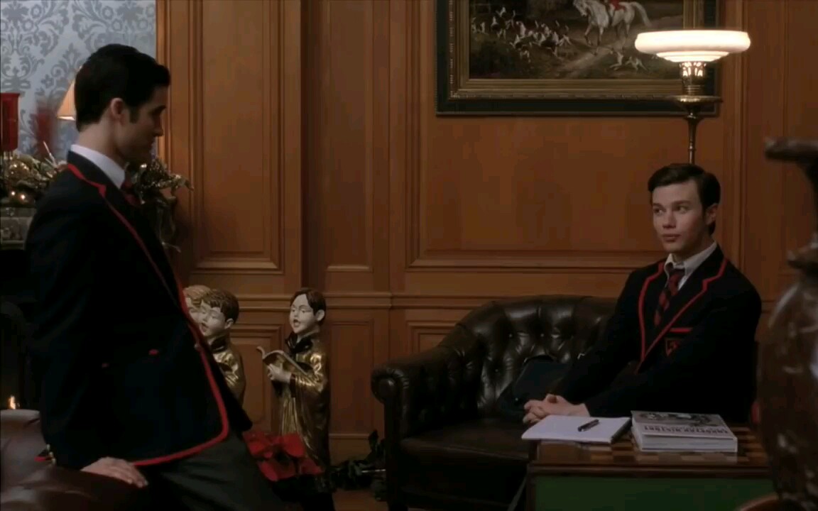 [图]【Glee】Kurt & Blaine - Baby, It's Cold Outside