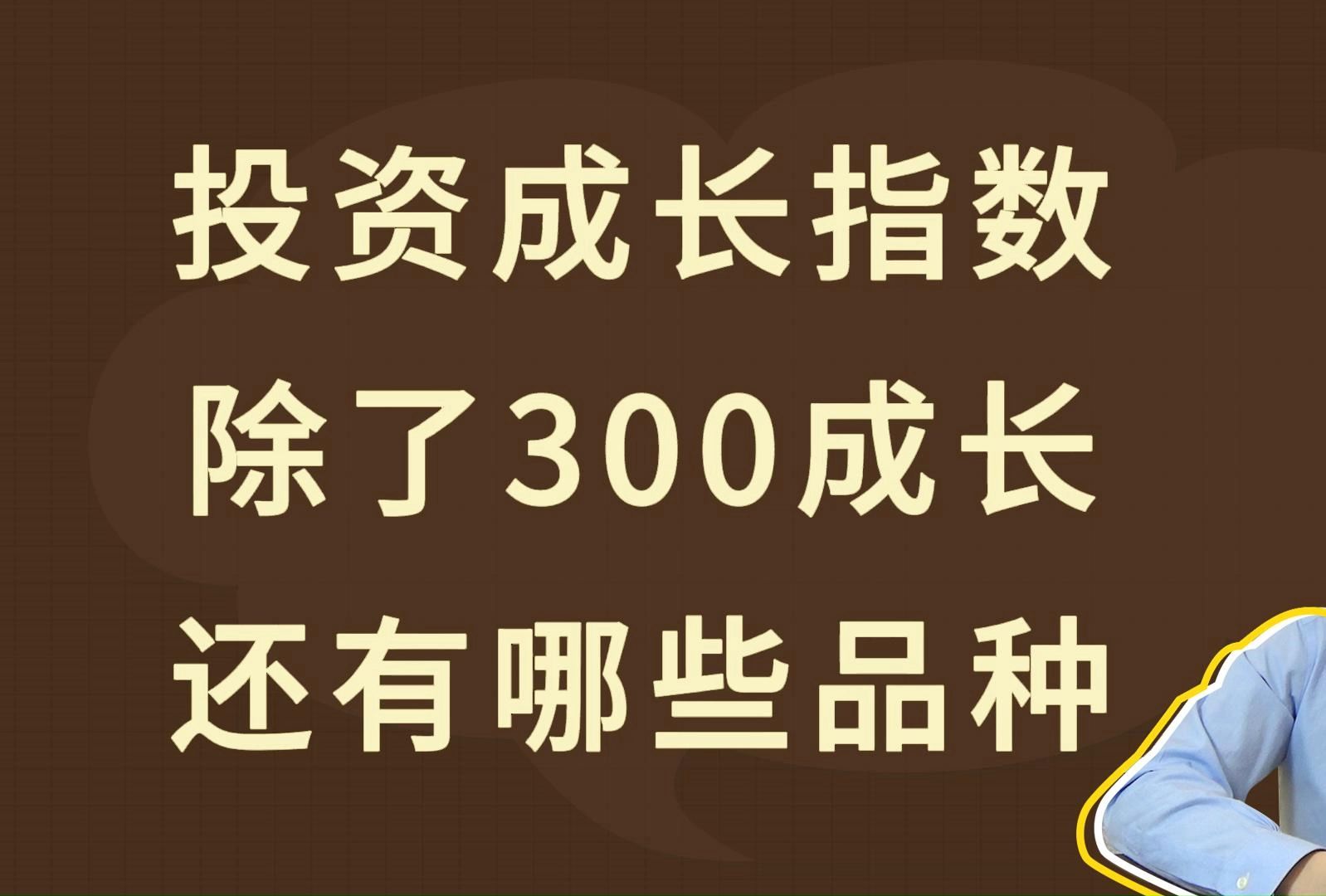 投资成长指数,除了300成长,还有哪些品种哔哩哔哩bilibili