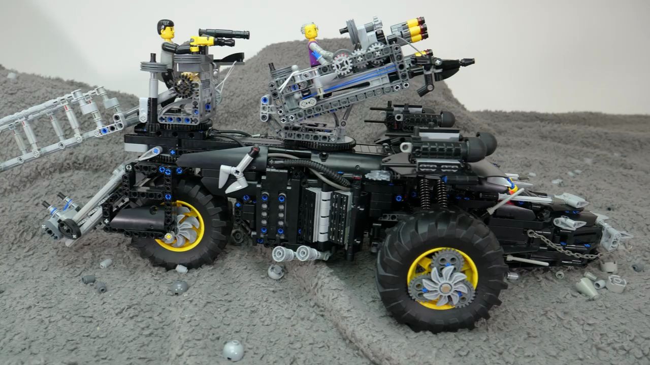 lego 战争三轮车 - 疯狂的麦克斯