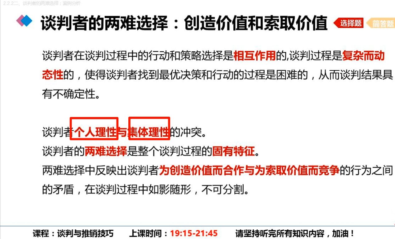 2024年10月自考00179谈判与推销技巧 网课 视频课程精讲2【精讲串讲课件笔记考前密训压轴卷真题章节练习题】哔哩哔哩bilibili