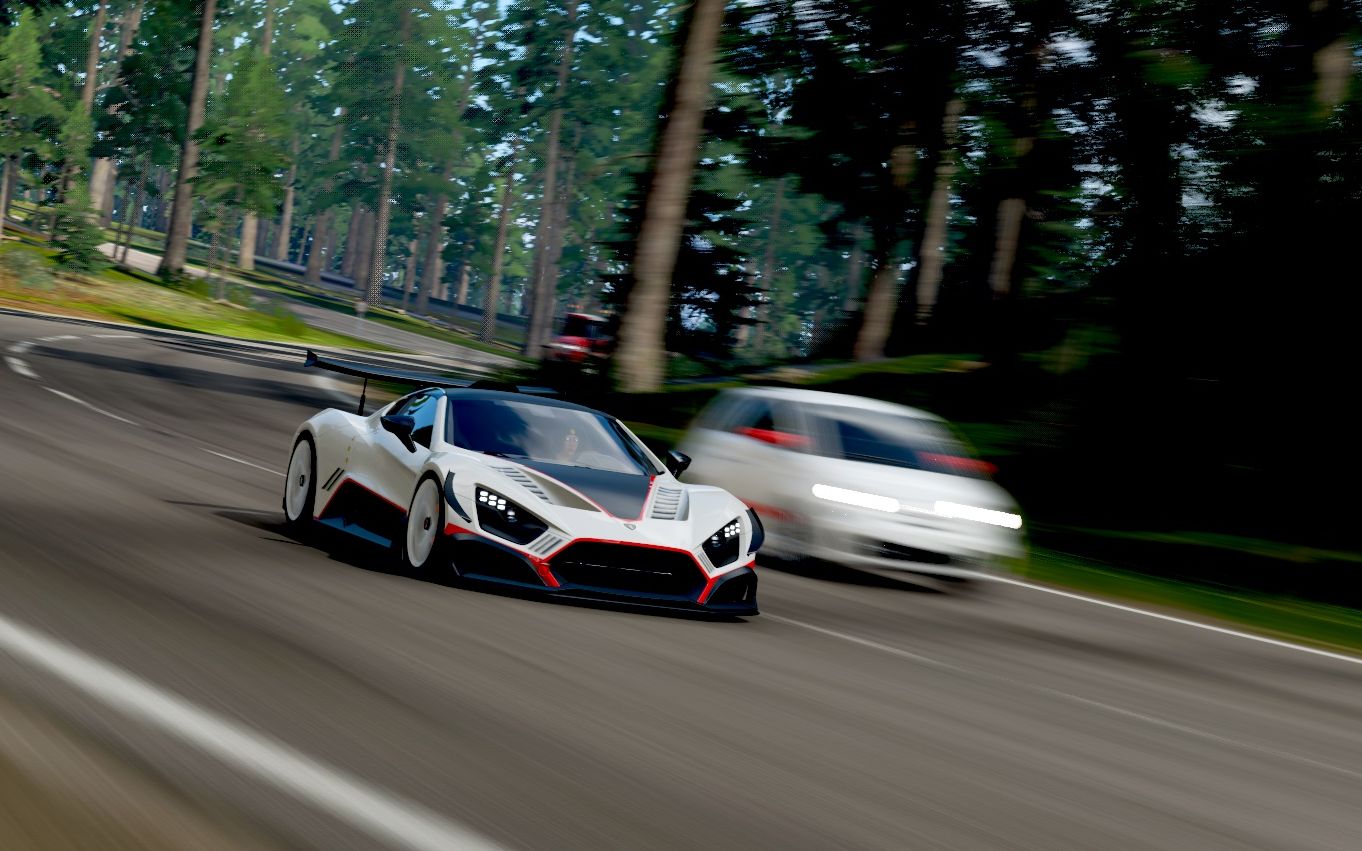 【地平线4】s2级 老手ai zenvo tsr-s 无能狂怒式跑法_地平线4