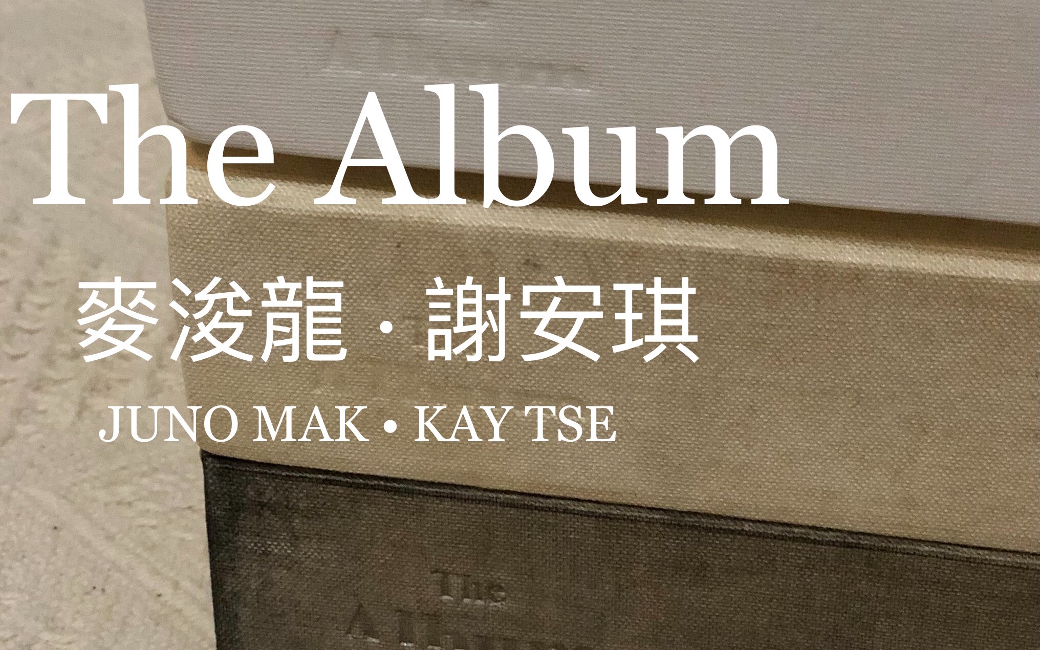 thealbum麦浚龙谢安琪三版专辑开箱